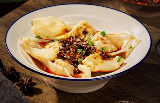 Chili oil+dumplings：The classic combination